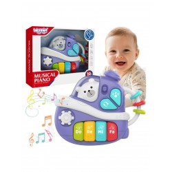 WOOPIE BABY 59196 Interaktywne muzyczne pianinko statek