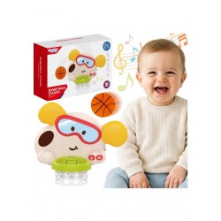 WOOPIE BABY 59219 Interaktywny kosz do koszykówki piesek