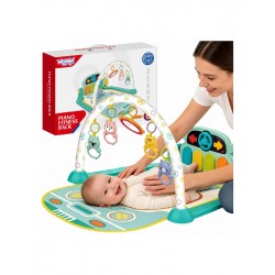 WOOPIE BABY 59233 Mata edukacyjna z pianinkiem 10 el.