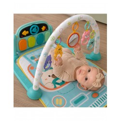 WOOPIE BABY 59233 Mata edukacyjna z pianinkiem 10 el.