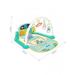 WOOPIE BABY 59233 Mata edukacyjna z pianinkiem 10 el.