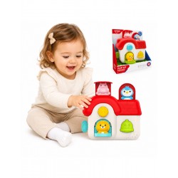 WOOPIE BABY 59370 Interaktywny domek Pop-Up zwierzątka