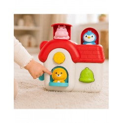WOOPIE BABY 59370 Interaktywny domek Pop-Up zwierzątka