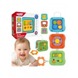 WOOPIE BABY 59387 Kostka sensoryczna manipulacyjna 6w1