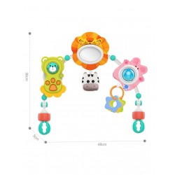 WOOPIE BABY 59455 Łuk sensoryczny z zabawkami do łóżeczka