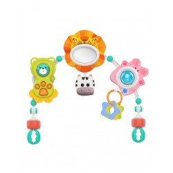 WOOPIE BABY 59455 Łuk sensoryczny z zabawkami do łóżeczka