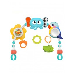 WOOPIE BABY 59462 Łuk sensoryczny słoń papuga