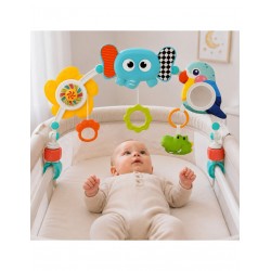 WOOPIE BABY 59462 Łuk sensoryczny słoń papuga