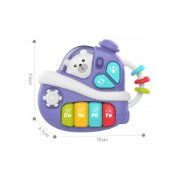 WOOPIE BABY 59196 Interaktywne muzyczne pianinko statek