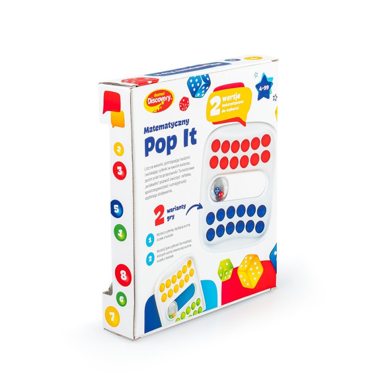 DUMEL DD 30880 Matematyczny POP IT żółto-zielony