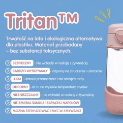 B.BOX 61675 Zestaw sportowa butelka tritanowa 450ml + Mini Lunchbox Emerald Forest