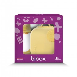 B.BOX 63044 Zestaw sportowa butelka tritanowa 450ml + Mini Lunchbox Lemon Twist