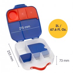 B.BOX BB001442 Lunchbox Superman
