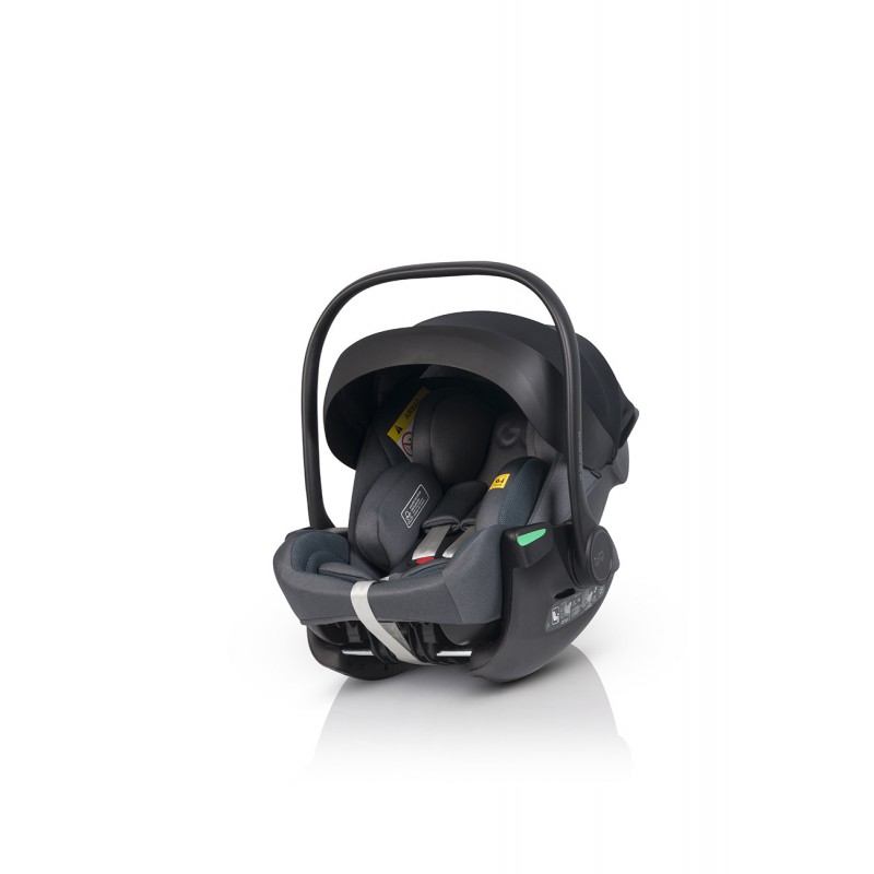 EASY GO Zestaw fotelików samochodowych 2w1 BUZ XTD PRO i BUZ PRO BODY GRANITO