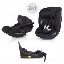 EASY GO Zestaw fotelików samochodowych 2w1 BUZ XTD PRO i BUZ PRO BODY INK