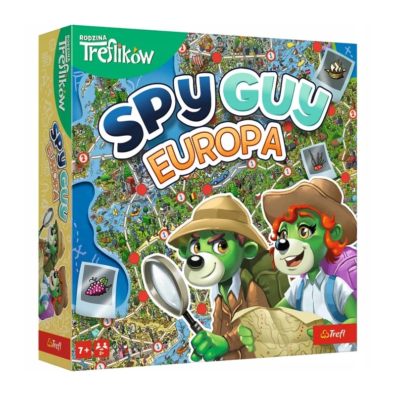TREFL 02886 Gra SPY GUY Europa / Rodzina Treflików