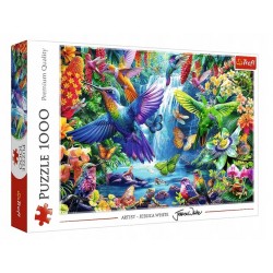 TREFL 10880 Puzzle 1000 Kolibry w tropikach