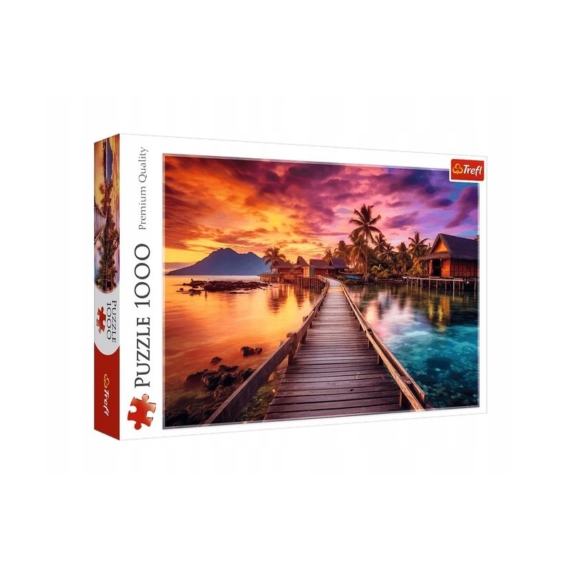 TREFL 10928 Puzzle 1000 Rajska wyspa