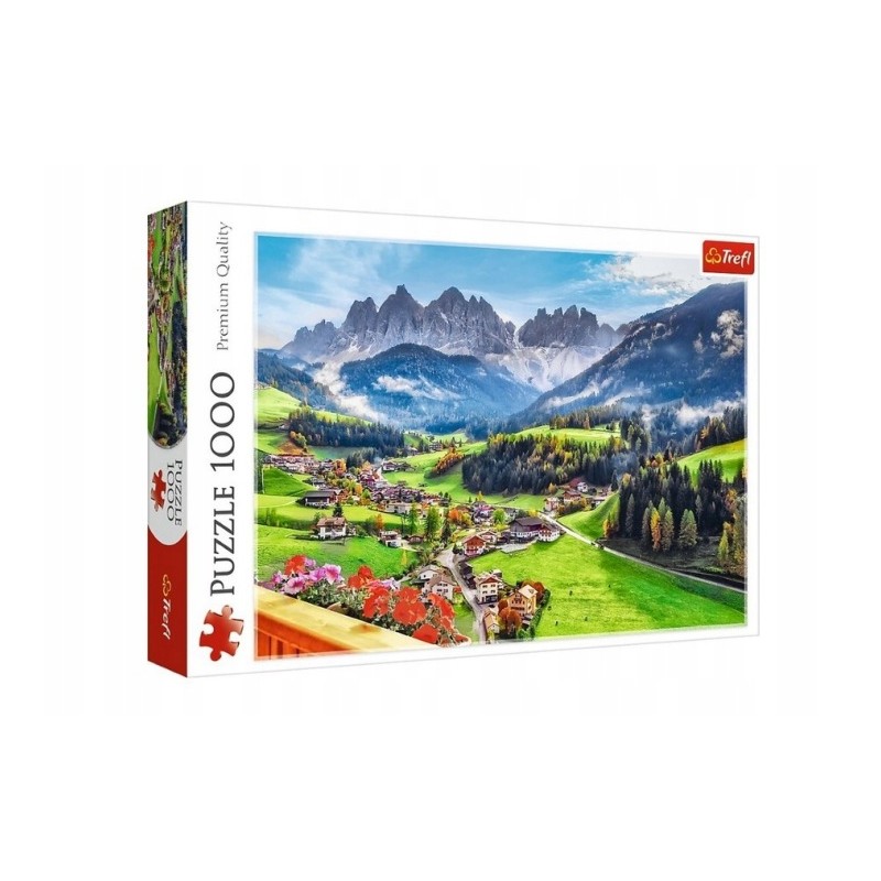 TREFL 10946 Puzzle 1000 St.Magdalena Dolomity, Włochy