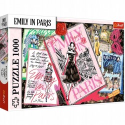 TREFL 10966 Puzzle 1000 Emily w Paryżu Magazyn Mody