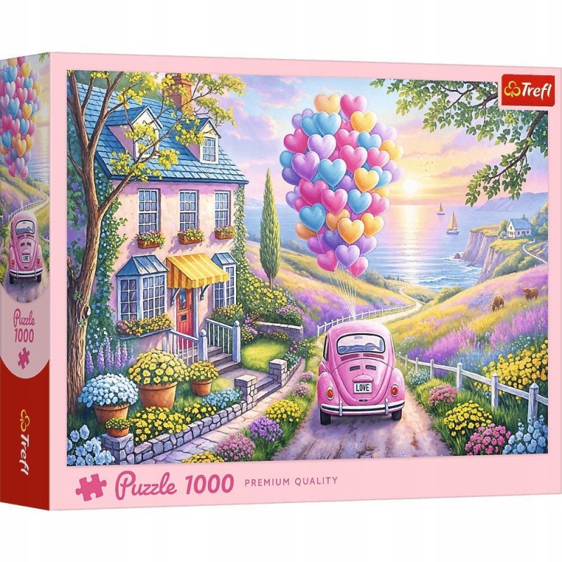 TREFL 10971 Puzzle 1000 Romantyczna przejażdżka