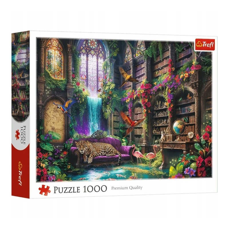 TREFL 10975 Puzzle 1000 Magiczna biblioteka