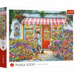 TREFL 10981 Puzzle 1000 Kwiaciarnia