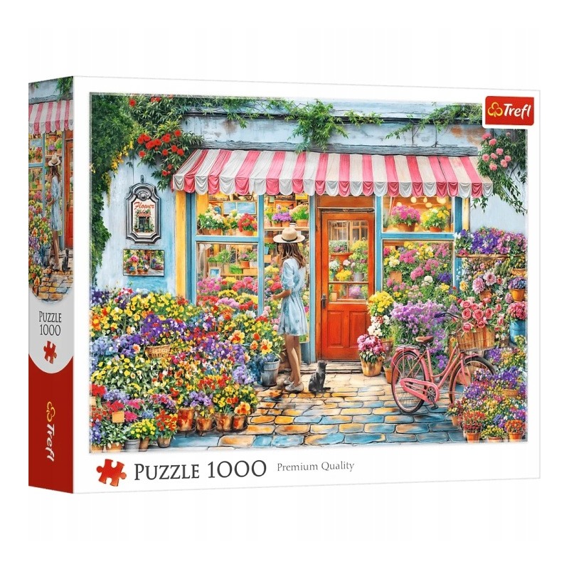 TREFL 10981 Puzzle 1000 Kwiaciarnia