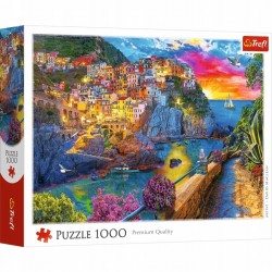 TREFL 10982 Puzzle 1000 Wieczorny spacer po Cinque Terre