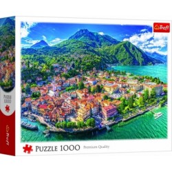TREFL 10985 Puzzle 1000 Menaggio nad jeziorem Como, Włochy