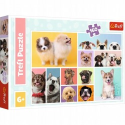 TREFL 15412 Puzzle 160 Psia przyjaźń