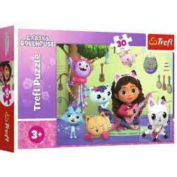TREFL 18301 Puzzle 30 Gabi i jej uroczy domek