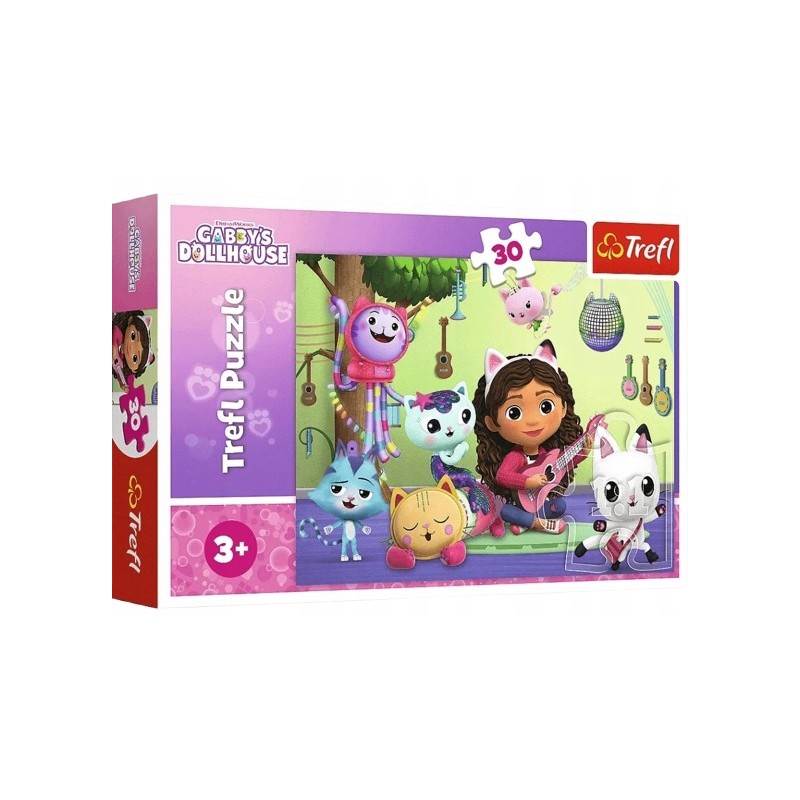 TREFL 18301 Puzzle 30 Gabi i jej uroczy domek
