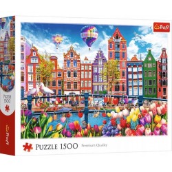 TREFL 26221 Puzzle 1500 Kolory Amsterdam