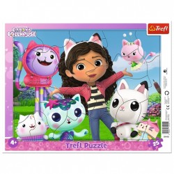 TREFL 31415 Puzzle 25 Ramkowe Poznaj Gabi