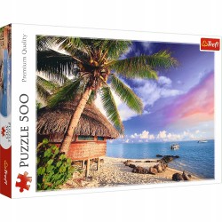 TREFL 37485 Puzzle 500 Wyspa Bora-Bora