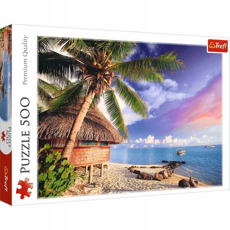 TREFL 37485 Puzzle 500 Wyspa Bora-Bora