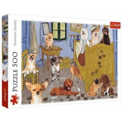 TREFL 37539 Puzzle 500 Pokój van Gogha? Psia Rewolucja