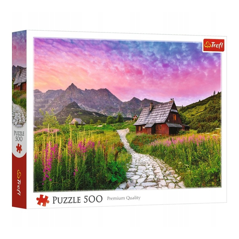 TREFL 37555 Puzzle 500 Hala Gąsienicowa, Tatry, Polska
