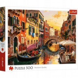 TREFL 37556 Puzzle 500 Wenecja o zachodzie słońca