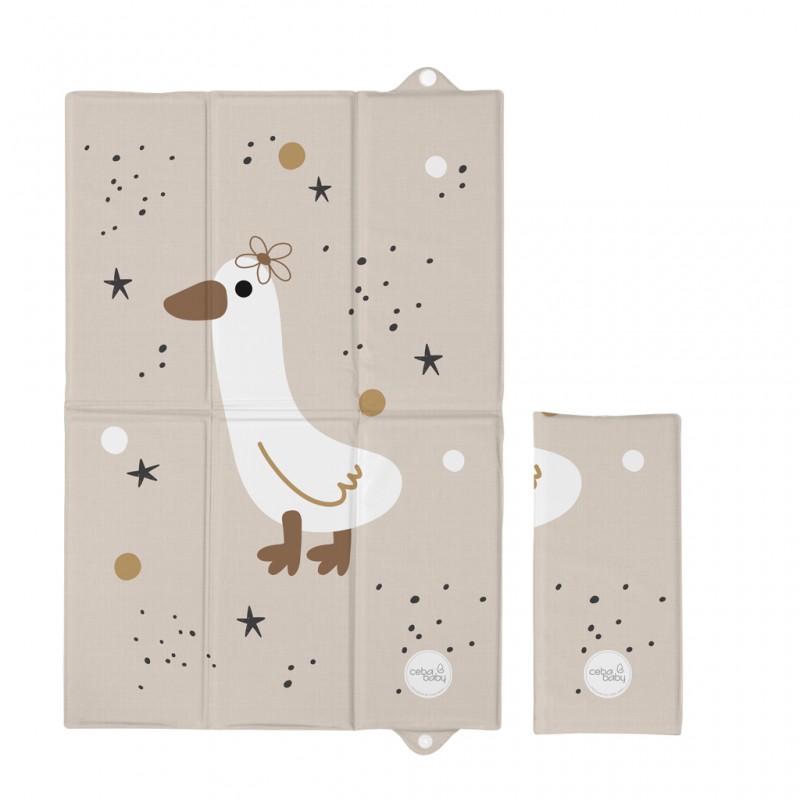 CEBA 305-000-831 Składana  mata do przewijania 40x60 Basic Star Duck