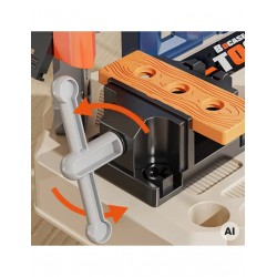 WOOPIE 100284 Zestaw Małego Mechanika - warsztat 90 el.