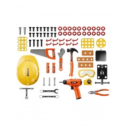 WOOPIE 100284 Zestaw Małego Mechanika - warsztat 90 el.