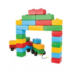 WOOPIE 46071 Klocki konstrukcyjne zestaw 43 el.