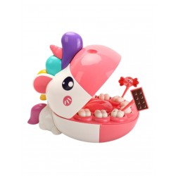 WOOPIE 54757 Zestaw Małego Dentysty głowa Jednorożca