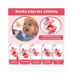 WOOPIE 54757 Zestaw Małego Dentysty głowa Jednorożca