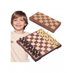 WOOPIE 57321 Klasyczne Szachy Warcaby 2w1