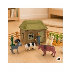 WOOPIE 59912 Zestaw figurek Farma 37 el.
