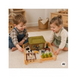 WOOPIE 59912 Zestaw figurek Farma 37 el.