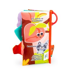 JOLLYBABY JB 83282 Książeczka wesołe owoce
